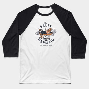 The Salty Mermaid Vintage Baseball T-Shirt